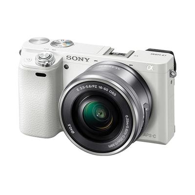 Sony Alpha A6000 Kit 16-50mm White Kamera Mirrorless