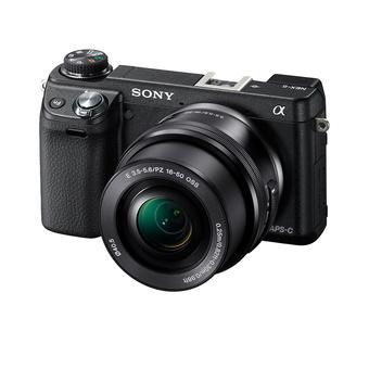 Sony Alpha NEX-6L Kit with 16-50mm F3.5-5.6 Lens Digital Camera  