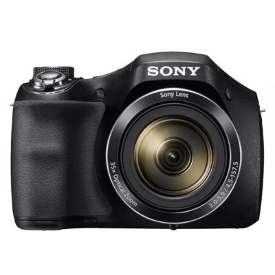 Sony Cyber-Shot DSC-H300 - 20.1 MP - 35x Optical Zoom - Hitam
