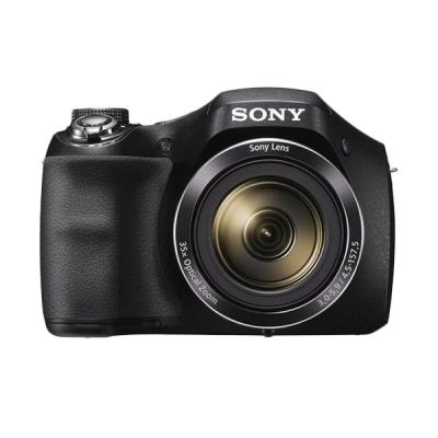 Sony Cyber-shot DSC-H300 Hitam Kamera Pocket + SDHC 8GB Memory Card