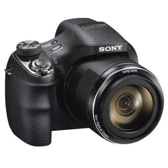Sony DSC H400 - Kamera 20.1 MP - 63x Optical Zoom - Hitam  