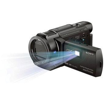Sony FDR-AXP35 4K 64GB Camcorder with Built-In Projector PAL  