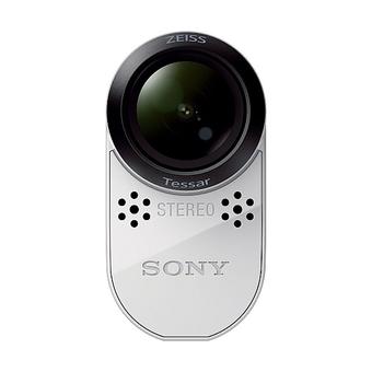 Sony HDR-AS100VR POV Action Cam + Live-View Remote Bundle White  
