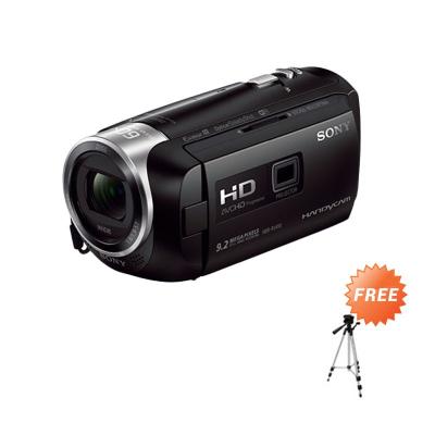 Sony HDR-PJ410 Black Camcorder with Built-IN Projector + Tripod