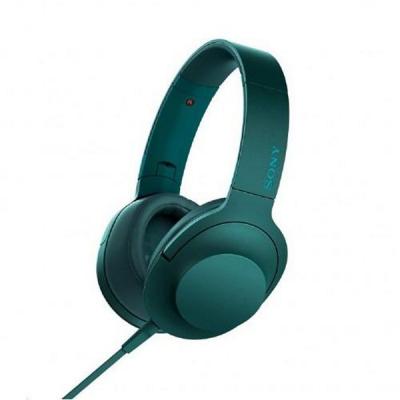 Sony MDR-100AAP h.ear on High Resolution Audio Headphones - Biru