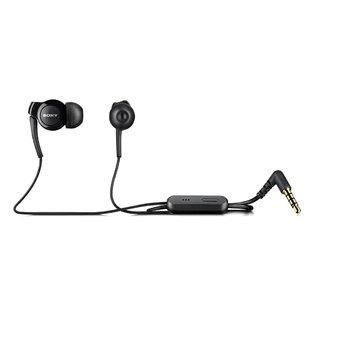 Sony MH-EX300AP Xperia Stereo Headset with Mic 3.5 mm Jack - Hitam  