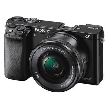 Sony Mirror-less Interchangeable-Lens Camera A6000 24.7MP 16-50mm Lens Deluxe Kit  