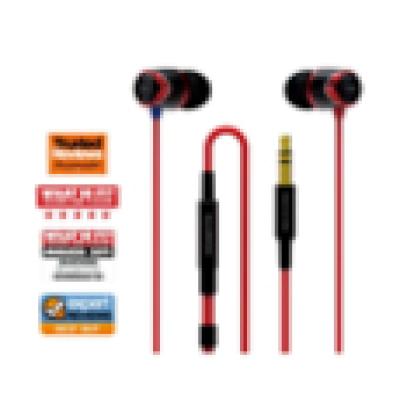 Sound Magic In Ear Sound Isolating EarphoneE10 Black Red