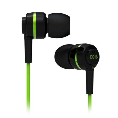 SoundMagic In Ear Headphone ES18 Green Earphone