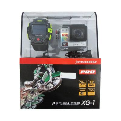 Spectra Pro XG-1 Silver Action Cam + Ultra Micro SDHC Memory Card 8 GB