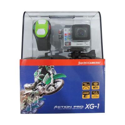 Spectra XG-1 Silver Action Cam + Ultra Micro SDHC Memory Card 8 GB