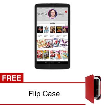 SpeedUp Pad Pop 3G - 4GB - Putih + Gratis Flipcase Merah  