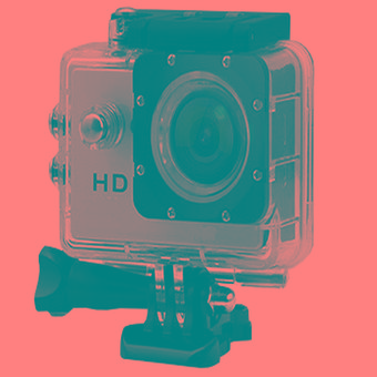 Sport Cam Action Camera A8 HD Color - 5 MP - Hitam  