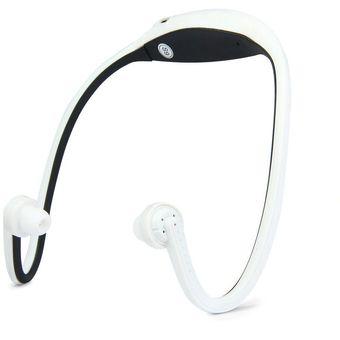 Sports Bluetooth V3.0 Wireless Headphone for Smartphone Tablet PC (White) (Intl)  