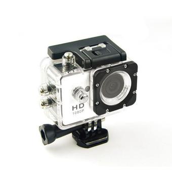 Sports Camera 1080P A9 Full HD Waterproof Micro SD/ TF Video Action Cameras (White/ Black) (Intl)  