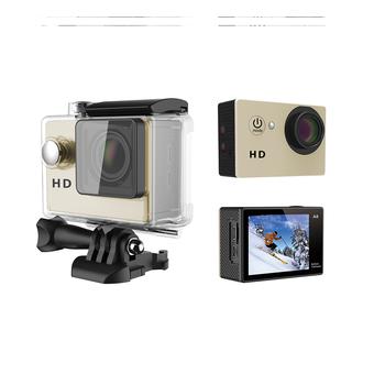 Sports DV Action Camera A8 720P HD Video + 120°Wide View Angle + Waterproof HD Camrecorder(Gold) (Intl)  