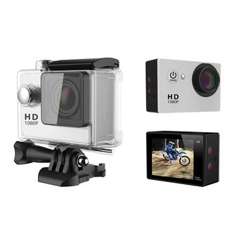 Sports DV Action Camera A9 1080P FULL HD Video + 120°Wide View Angle + Waterproof HD Camrecorder(Silver) (Intl)  