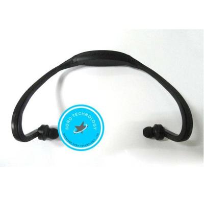 Sports Headset with FM Radio and MicroSD Slot (OEM) - Black
