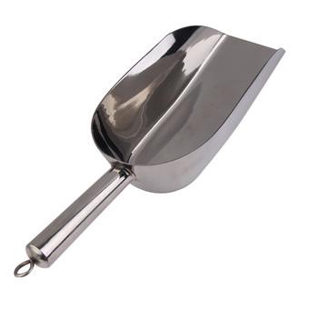 Stainless Steel Party Bar Sugar Rice Four Dry Goods Square Ice Scoop  