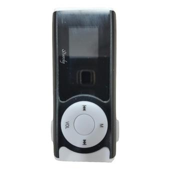 Sturdy Mp3 Player with LCD Player - Hitam  