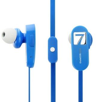 Sunsky 7 DON SCORPIO SMUSHROOM Bluetooth Stereo Sport in-ear Earphone with Mic Blue  