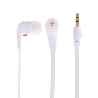 Super Bass Earphone In-ear Type Secure Fit Earbud for Mp3 4 Player White (Intl)  