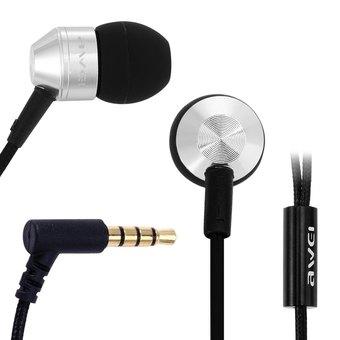 Super Bass In-ear Earphone with 1.2m Cable Mic for Smartphone Tablet PC  