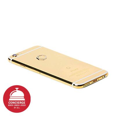 THE LUX IPHONE 6S PLUS 128GB DIAMOND SMALL - PURE 24K YELLOW GOLD Original text