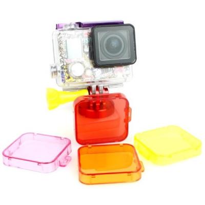 TMC Under Sea Filter Cover for GoPro HD Hero 3+ - HR121 - Yellow