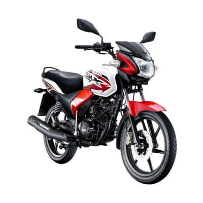 TVS Max Sport Merah Putih Sepeda Motor [OTR Jabodetabek]