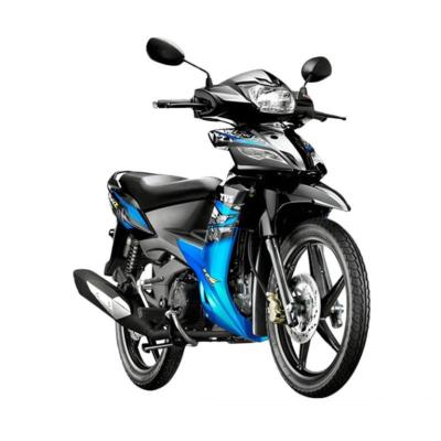 TVS RockZ Biru Sepeda Motor [OTR Jabodetabek]