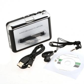 Tape to PC Super USB Cassette-to-MP3 Converter Capture Audio Music Player  
