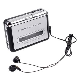 Tape to PC USB Cassette-to-Mp3 Converter Audio Player  