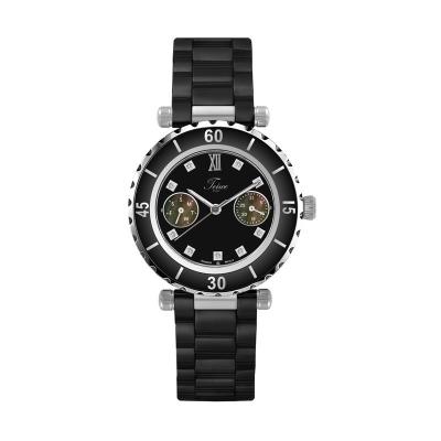 Teiwe Swiss Premier Watch TW5034B-B Pure Black Jam Tangan Wanita