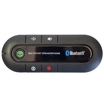 Titanium Bluetooth Hands Free Call Car Kit - NAT1800 - Hitam  