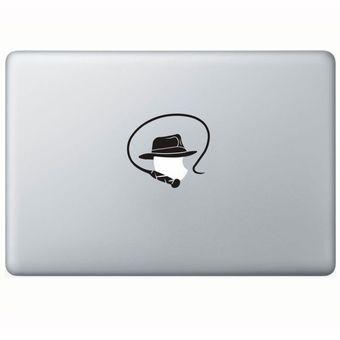 Tokomonster Decal Sticker Indiana Jones Macbook Pro and Air - Hitam  