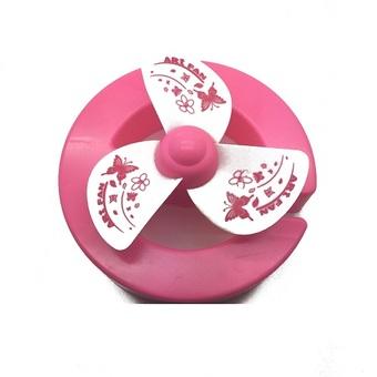 Tokuniku Kipas USB Mini Fan Vogue - Pink  