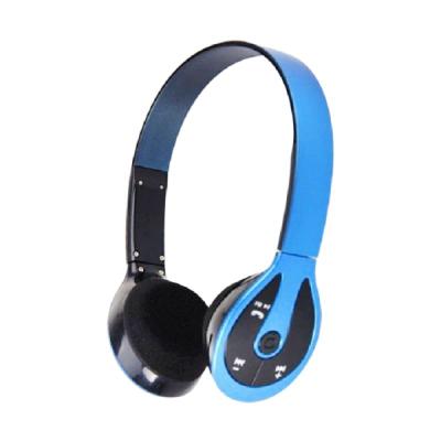 Tokuniku Stereo BH-506 Biru Bluetooth Headset