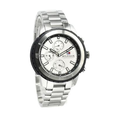 Tommy Hilfiger 1791191 Silver Jam Tangan Pria Stainless Steel