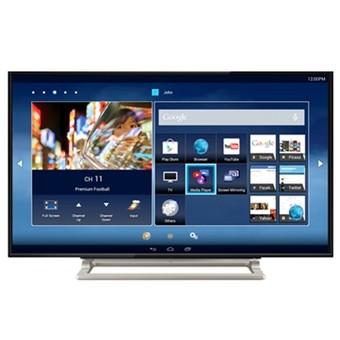 Toshiba 50" LED TV with Android 50L5550 - Hitam  