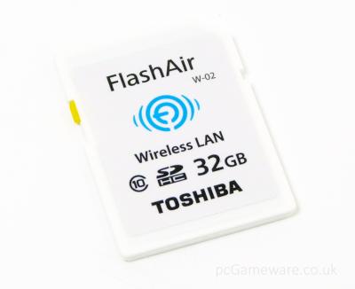 Toshiba Wifi FlashAir SDHC 32GB Class10