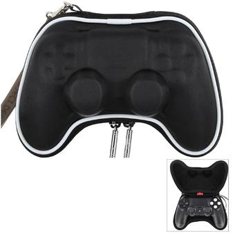 Travel Carry Pouch Case Bag For Sony PS4 Playstation 4 Controller Gamepad w/ Wrist Strap (Black)  