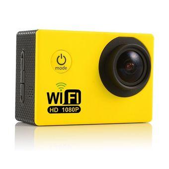 UNC Action Camera SJ7000 Wifi 2.0 LED 1080P HD DV (Yellow) (Intl)  
