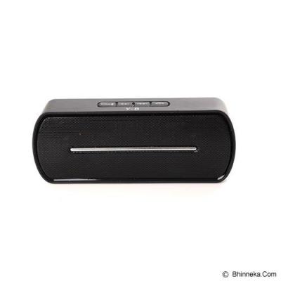 UNIQUE Speaker Bluetooth Music Box [SPK-BT-Y8-B] - Black