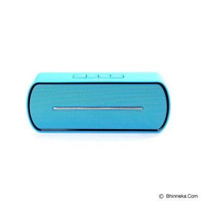UNIQUE Speaker Bluetooth Music Box [SPK-BT-Y8-BL] - Blue