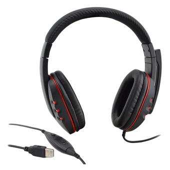 USB Essential Surround Sound Gaming Headset for PC/Mac/PS4/PS3 (Black) (Intl)  