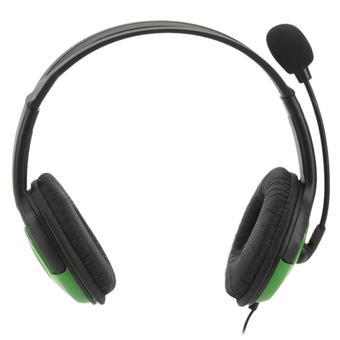 USB Wired Headphones With Microphone for PS3/PS3 Slim/PS3 CECH4000 (Green And Black)  