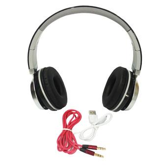 Universal Audio Bluetooth NK-950 Headphone Gaming Multimedia Support Micro SD Best Warranty - Hitam  