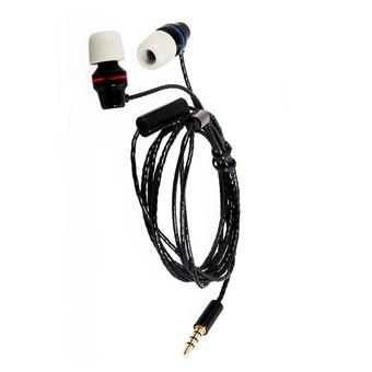 Universal Audio Headset Kabel 3.5mm Abingo Full Bass S500i - Hitam  