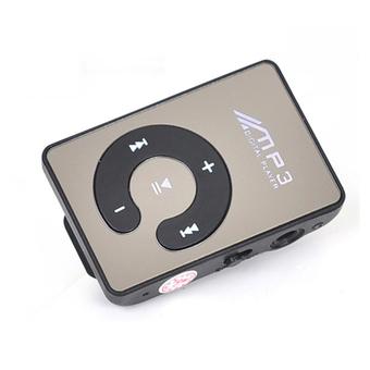 Universal C-Logo MP3 Player TF card with Small Clip Silver  